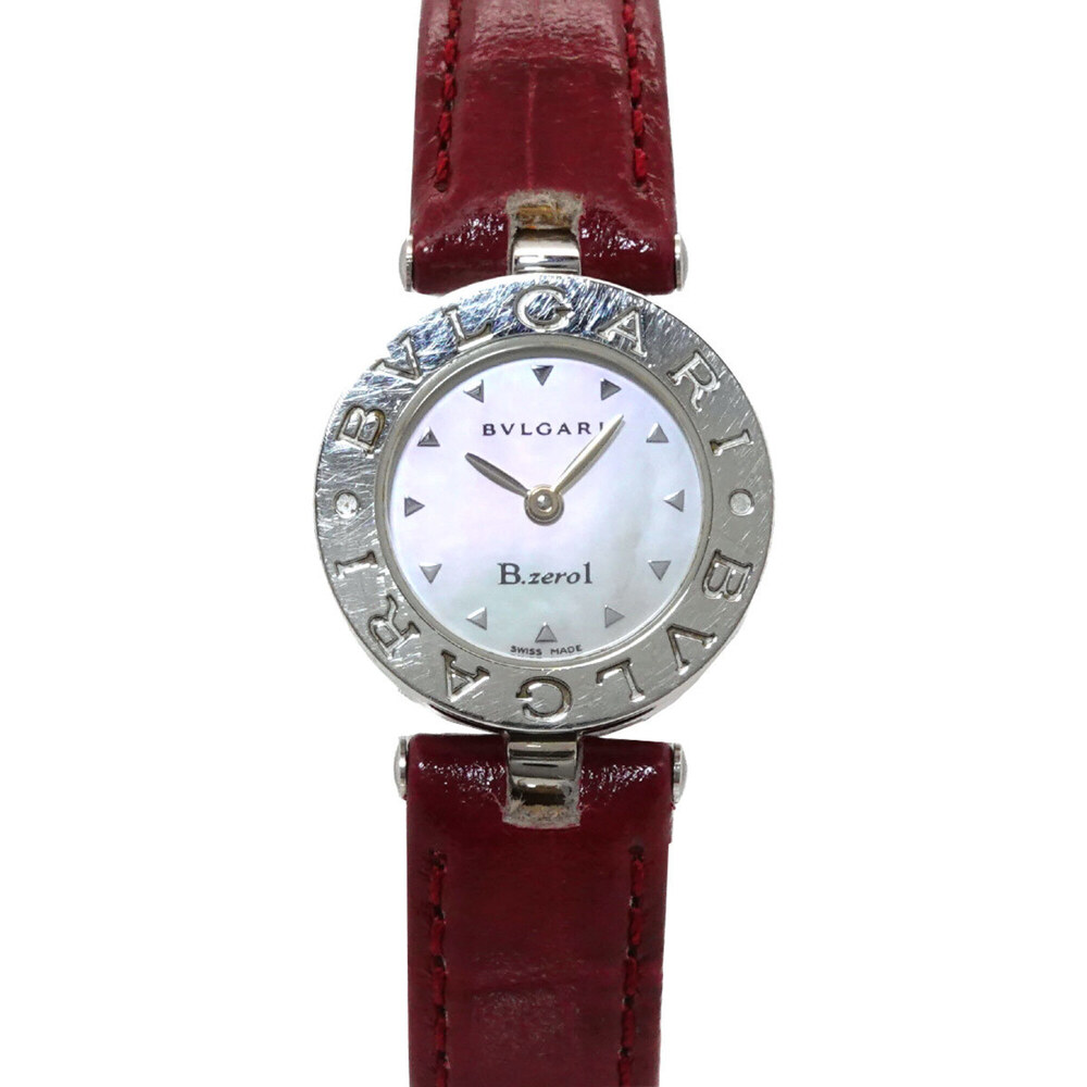 Bulgari BVLGARI B-Zero1 BZ22S Women's Watch White Shell Quartz